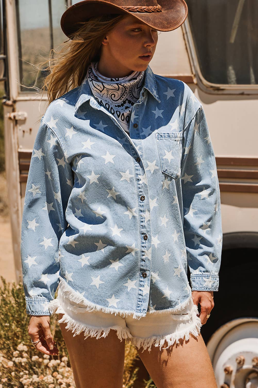 Star Denim Jacket