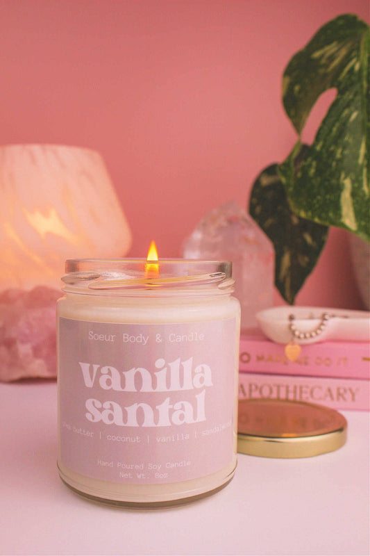 Vanilla Santal Soy Candle