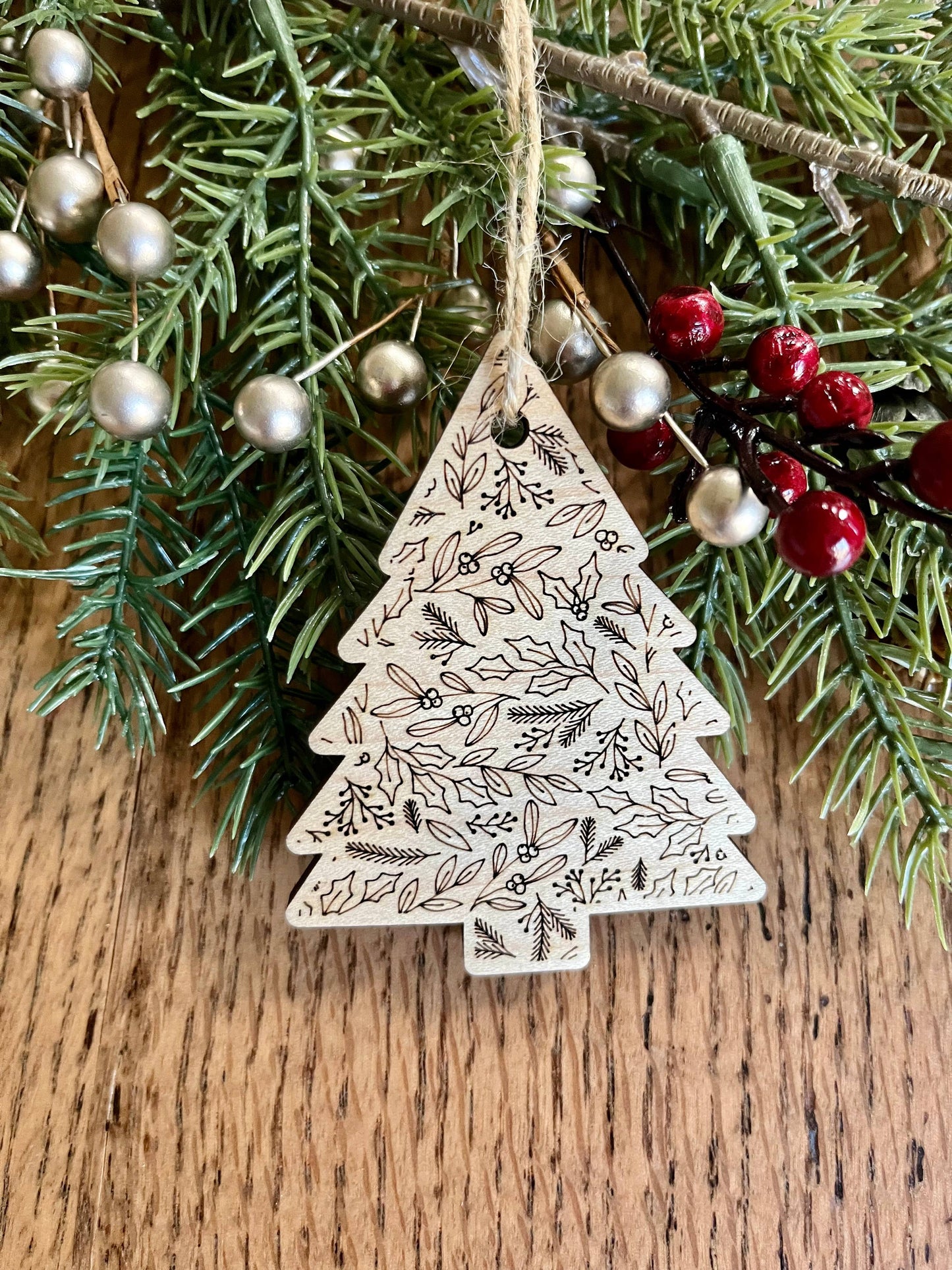 Floral Tree Ornament