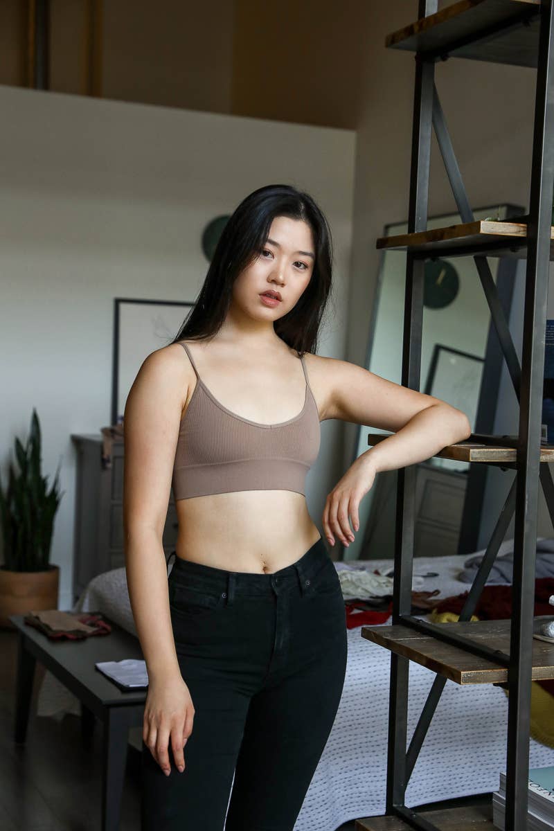 Low Back Bralette – Mocha