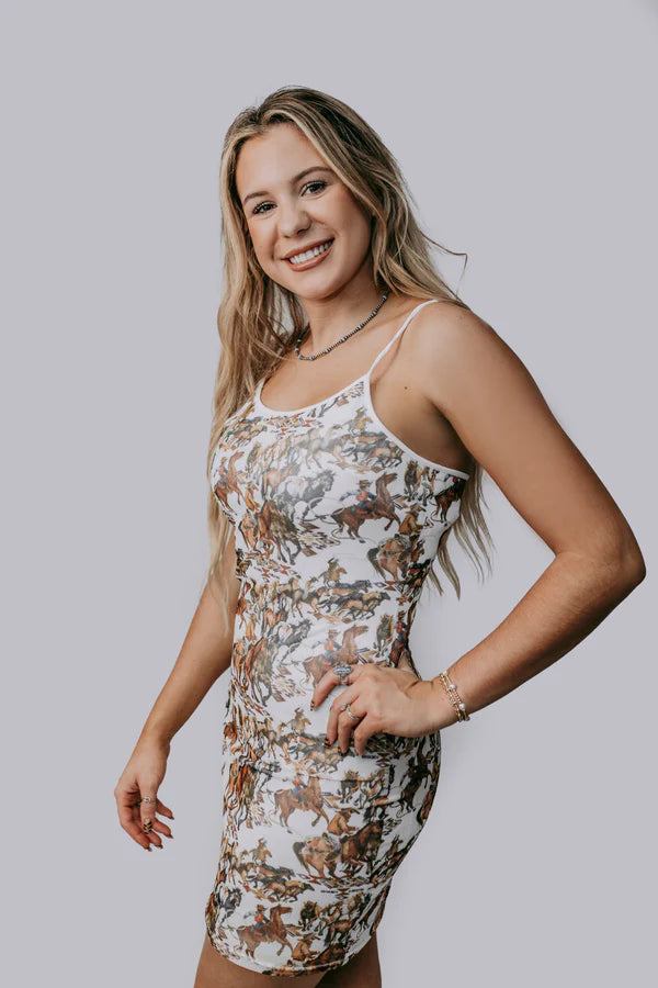 Buckaroo Mini Dress