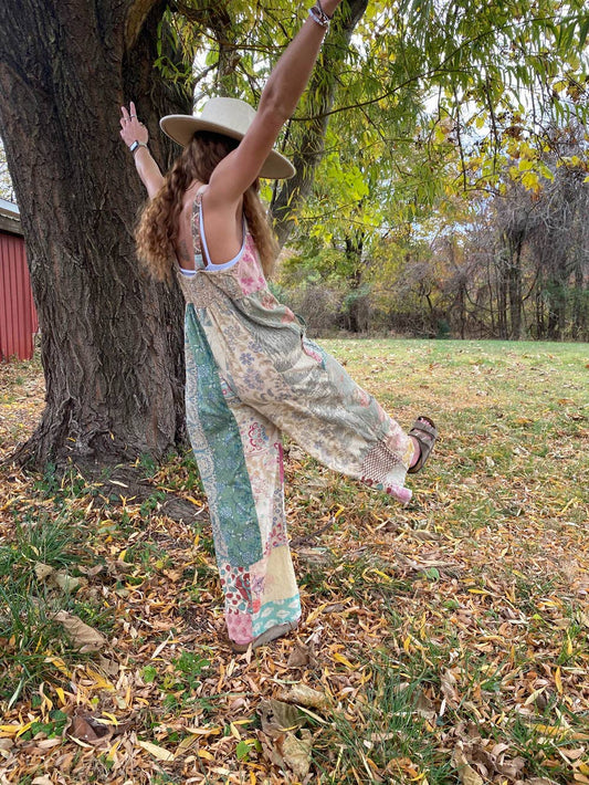 Patchwork Every Girl Jumper- Each Piece Unique