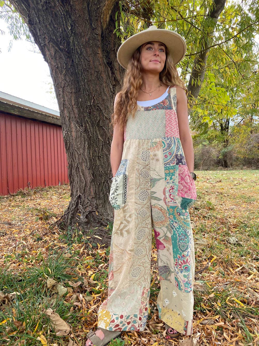 Patchwork Every Girl Jumper- Each Piece Unique
