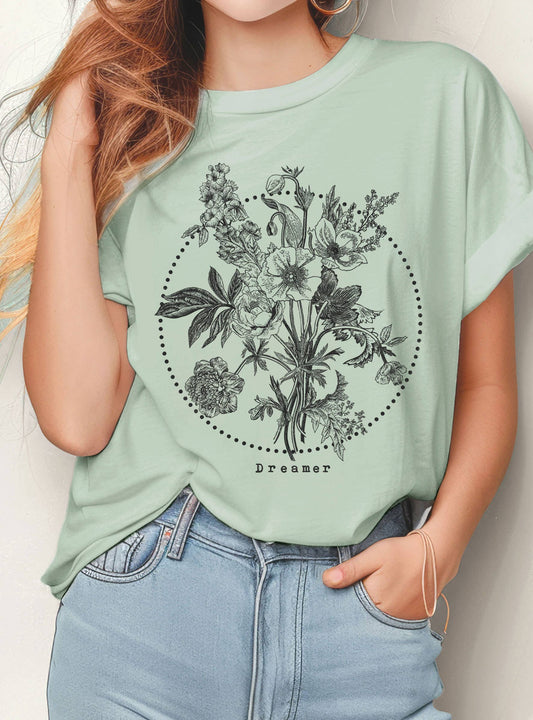 DREAMER T-SHIRTS: DUSTY MINT