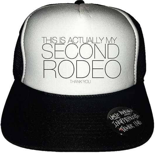 Second Rodeo Trucker Hat: Kelly Green/White <- Note Color!
