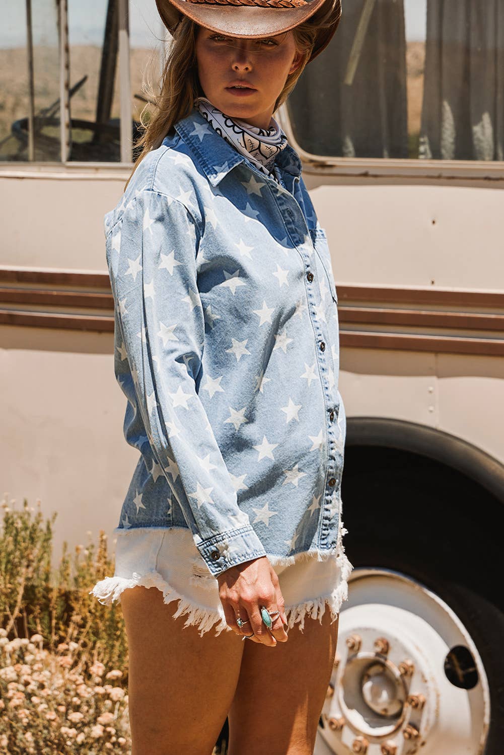 Star Denim Jacket