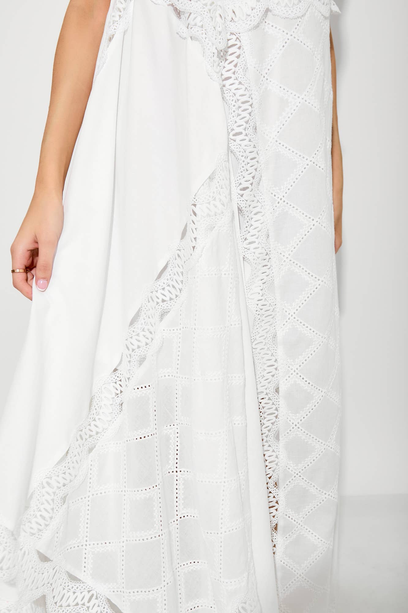 ASYMMETRIC ONE SHOULDER MAXI DRESS