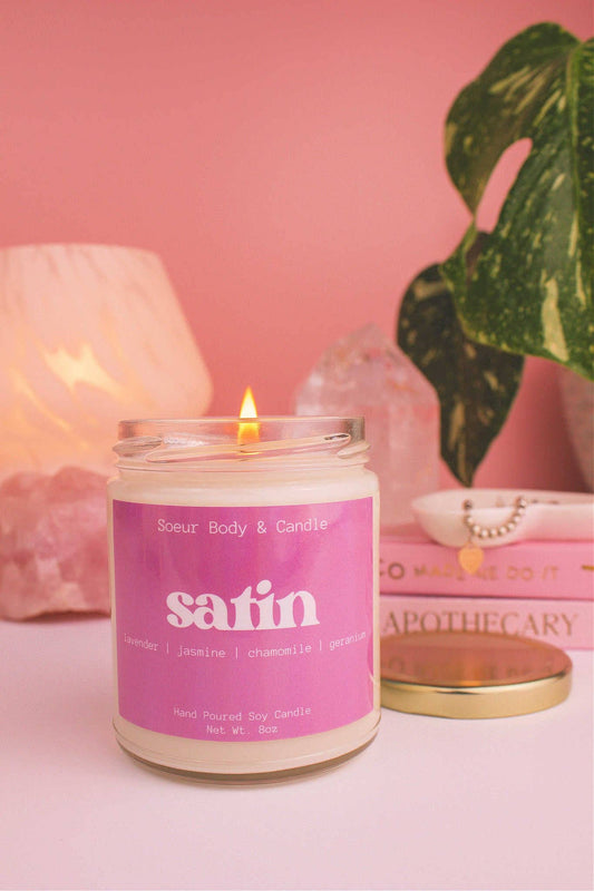Satin Soy Candle