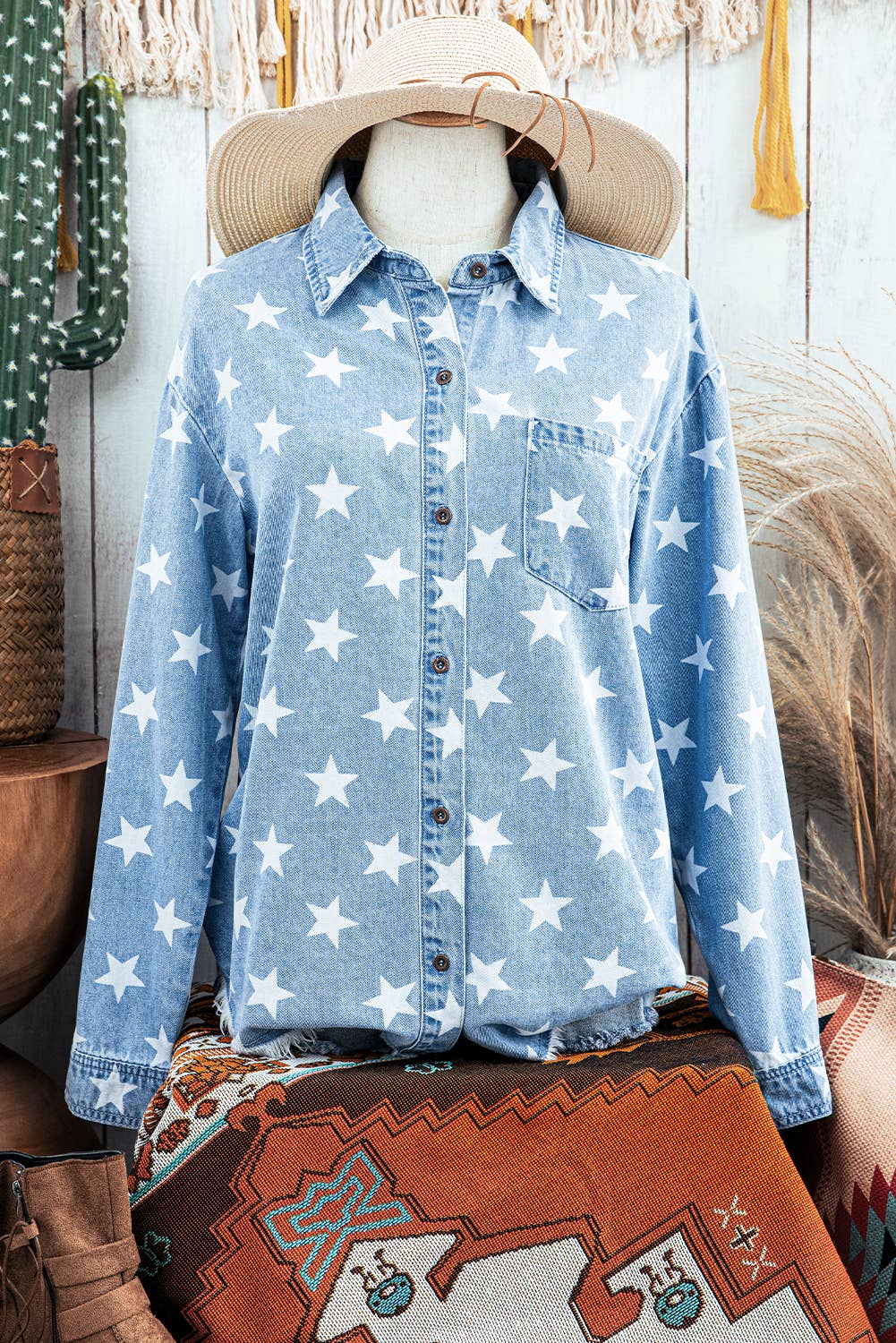 Star Denim Jacket
