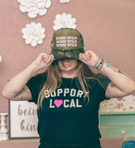 Wind Wild Camo Trucker Hat