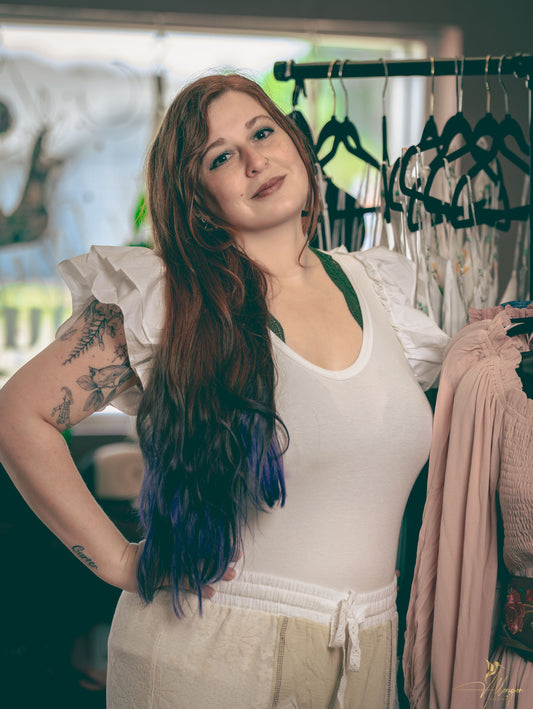 Plus Solid Knit Bodysuit