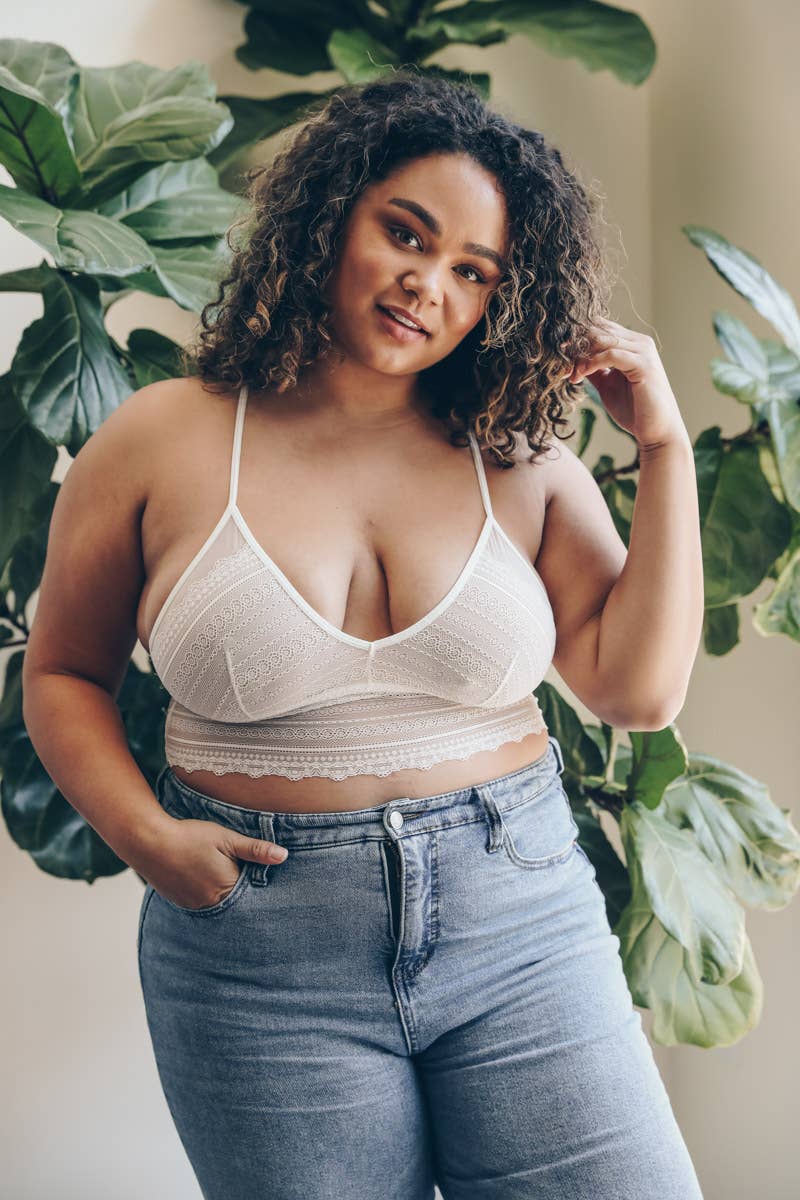 Lace Longline Bralette
