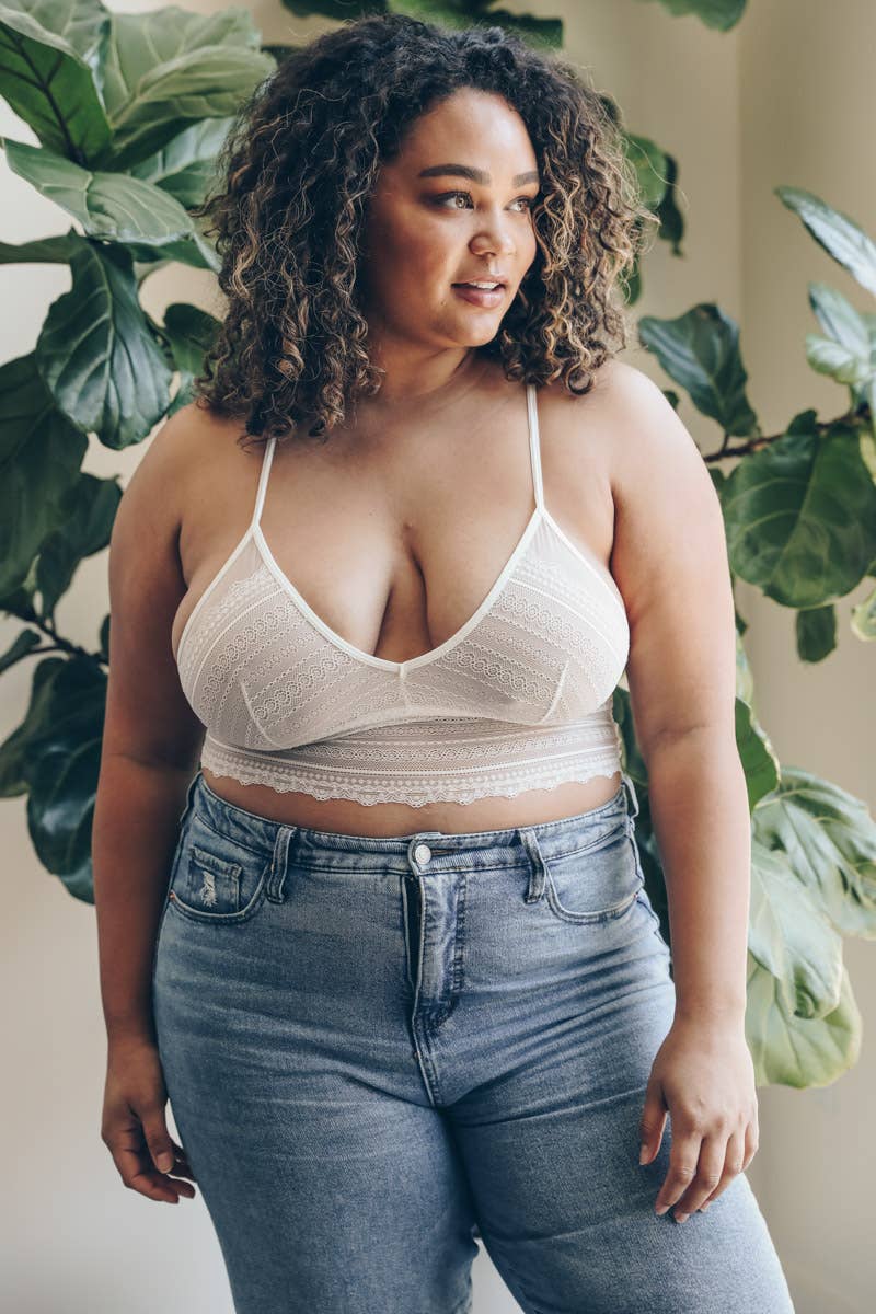 Lace Longline Bralette