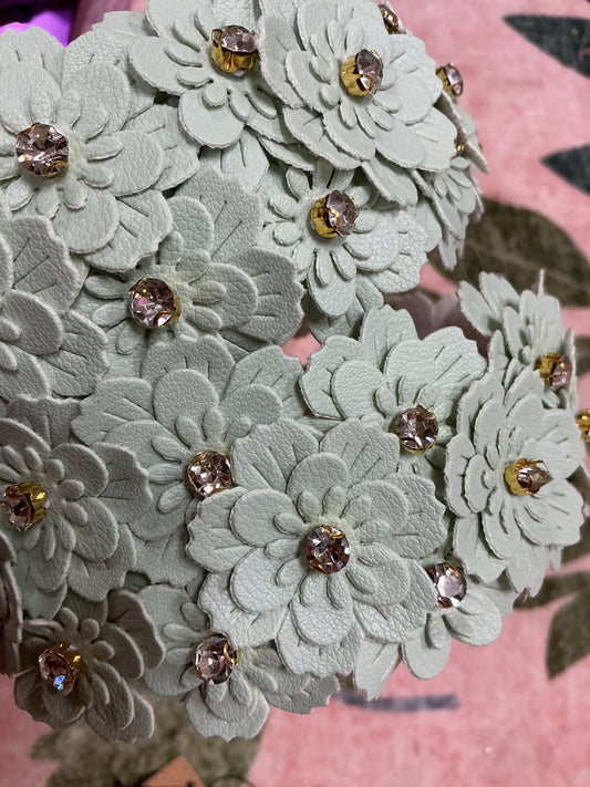 Green Flower Headband