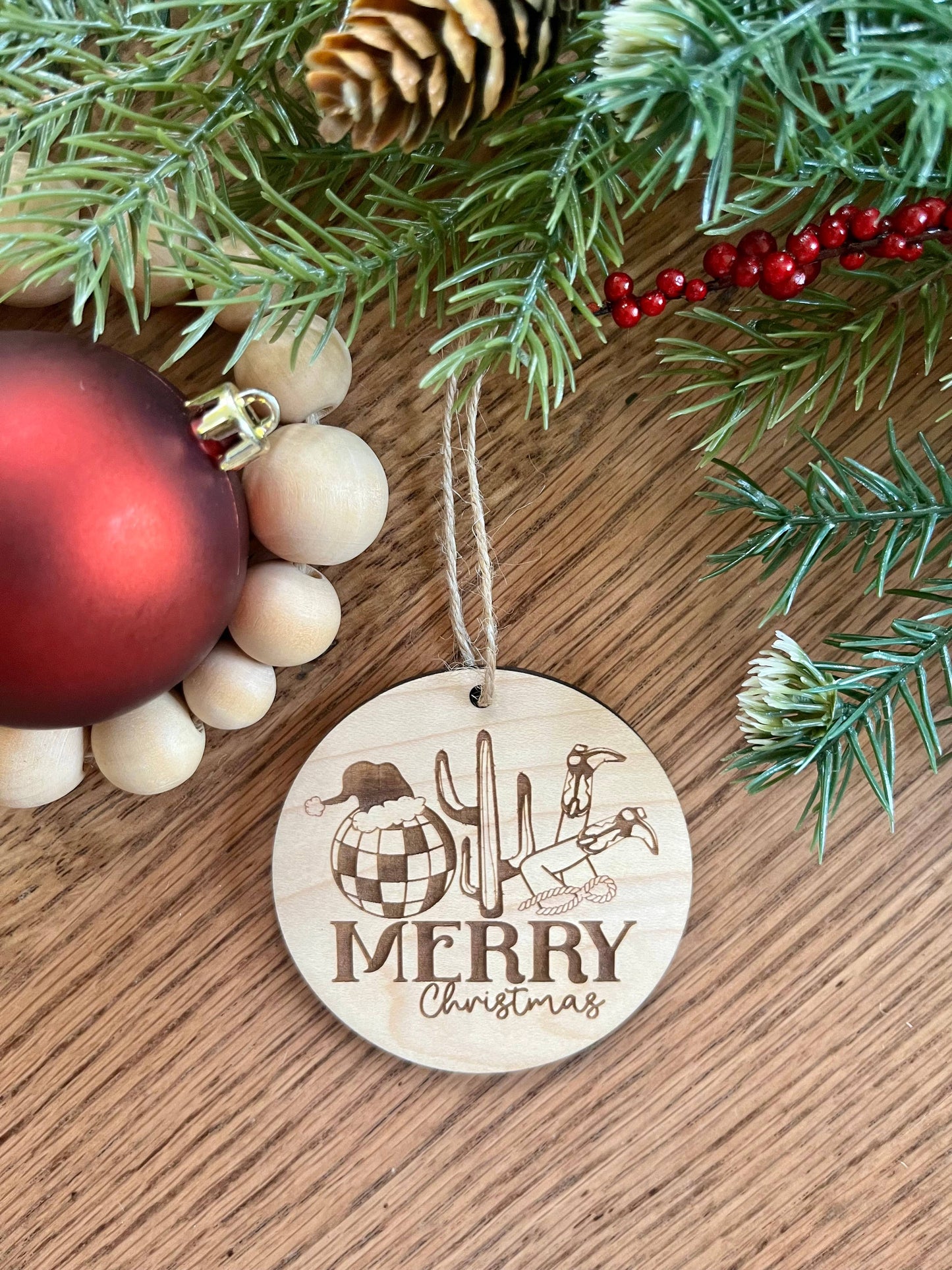 Merry Christmas Y'all Orn.