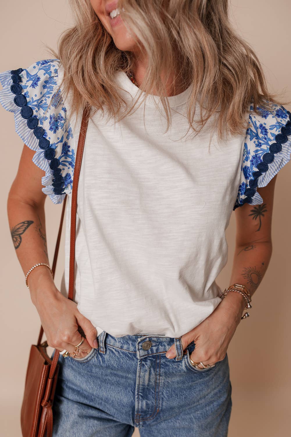 Ricrac Trim Blouse