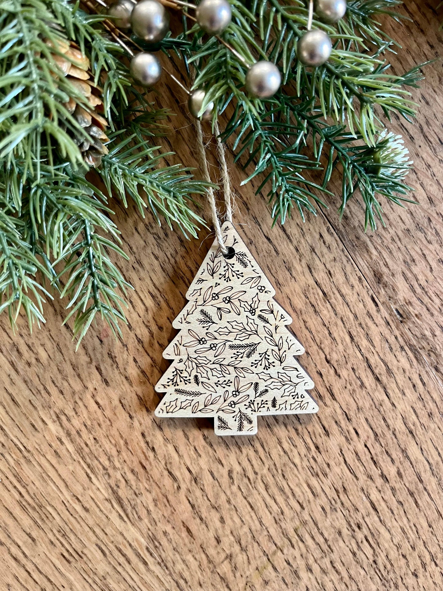 Floral Tree Ornament