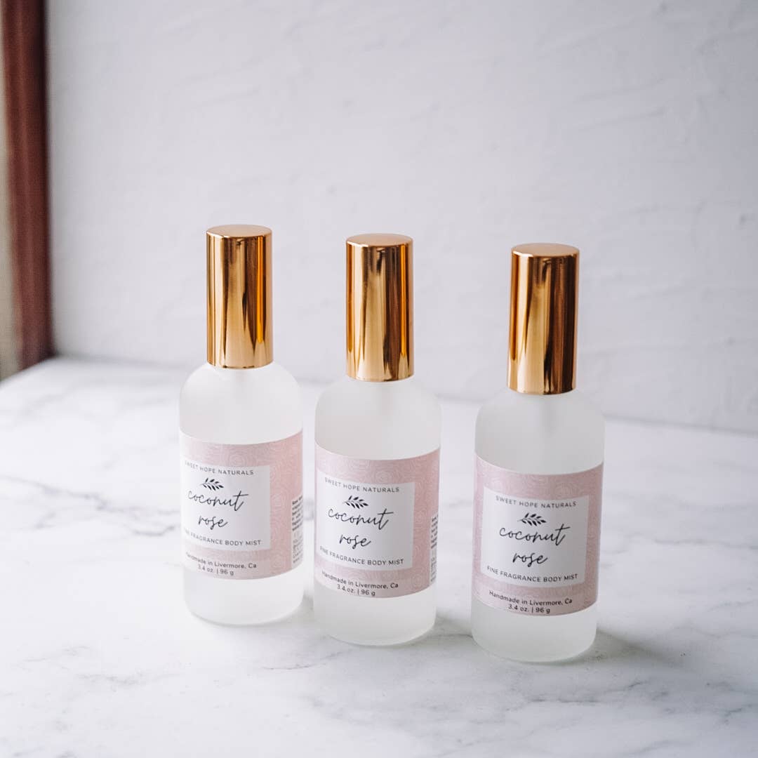 Coconut Rose Fine Fragrance Body Mist