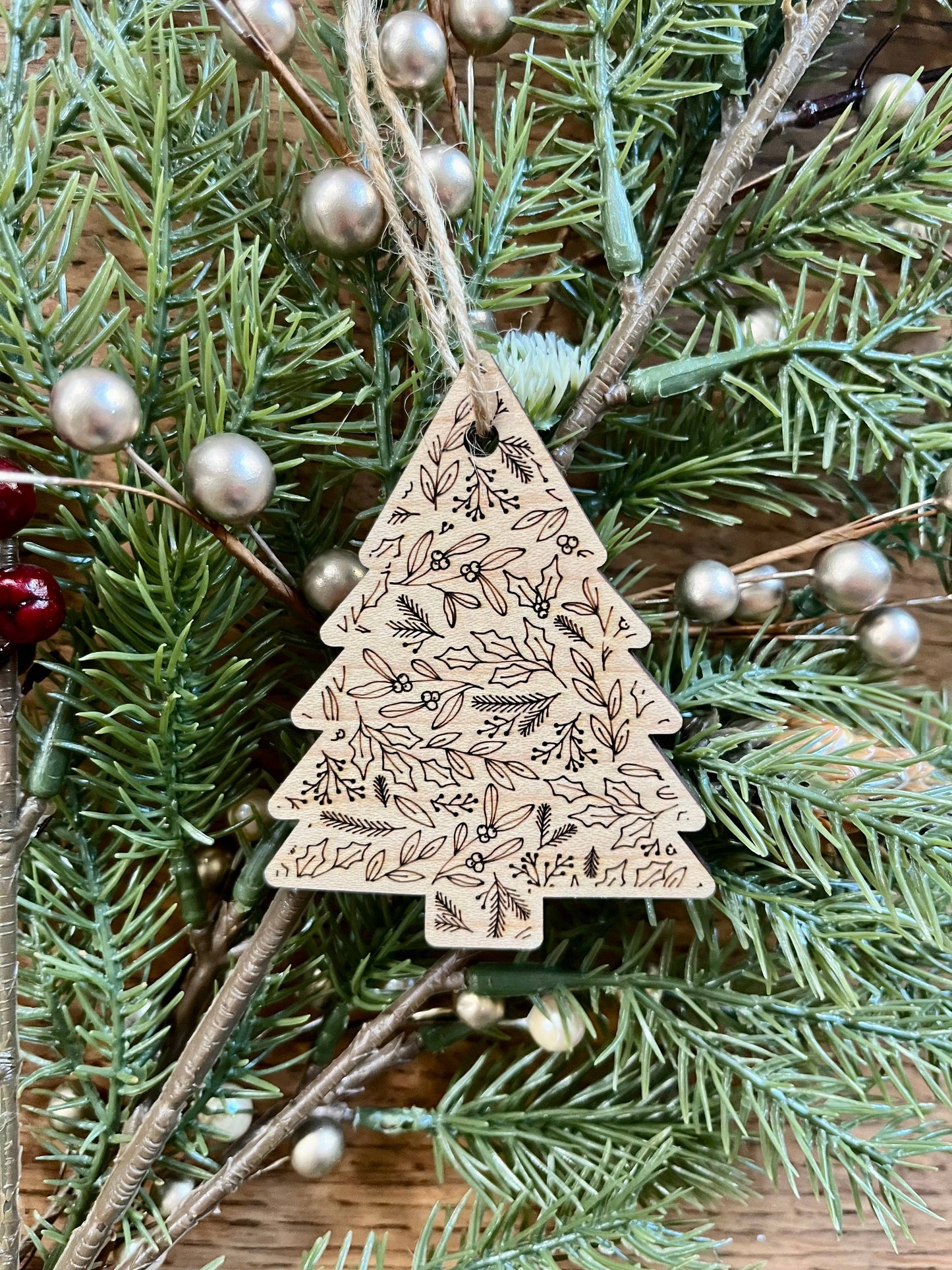 Floral Tree Ornament