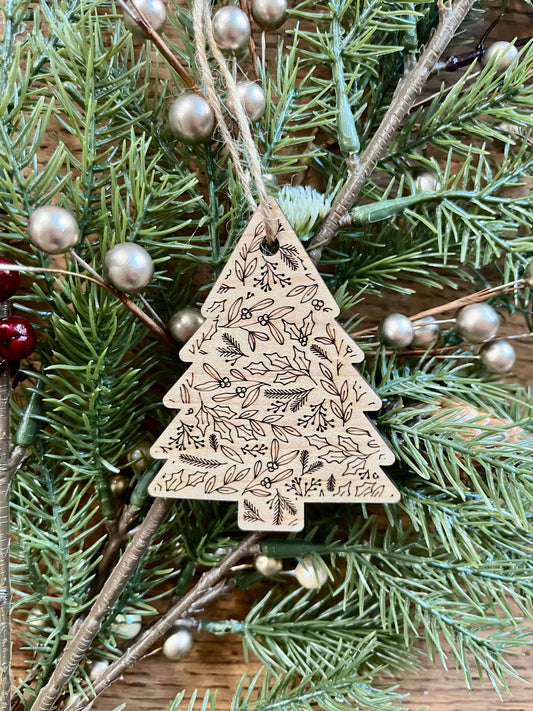 Floral Tree Ornament