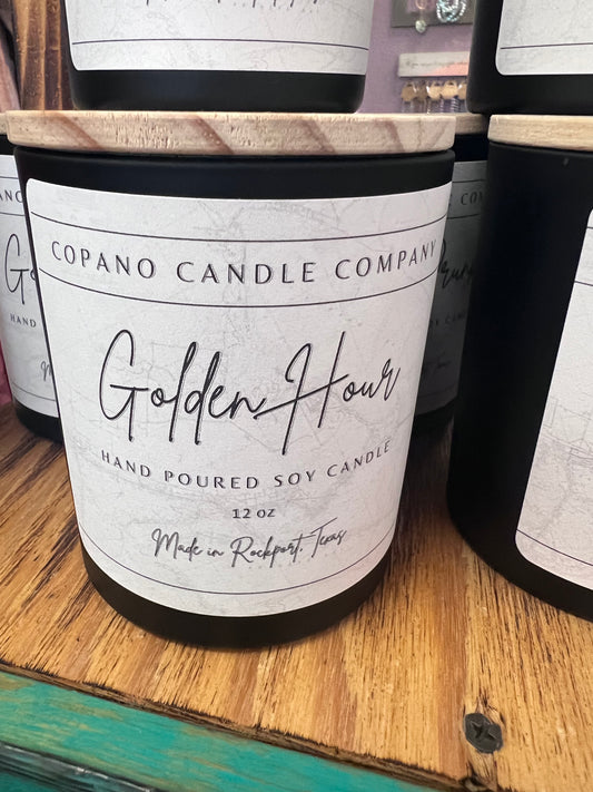 12 Oz. Golden Hour Soy Coconut Candle
