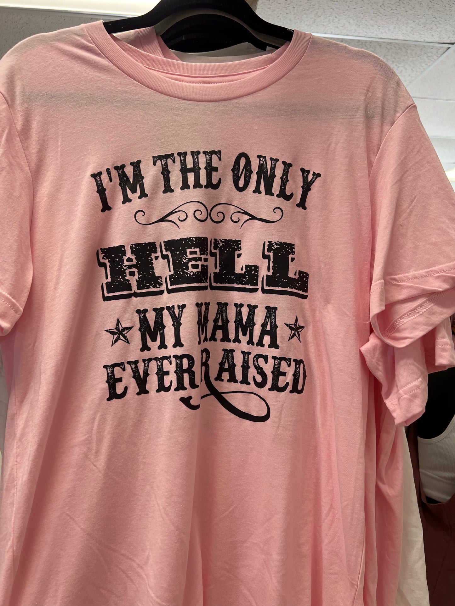 The Only Hell Pink Tee