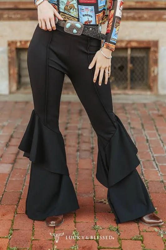 Black Selena Pants