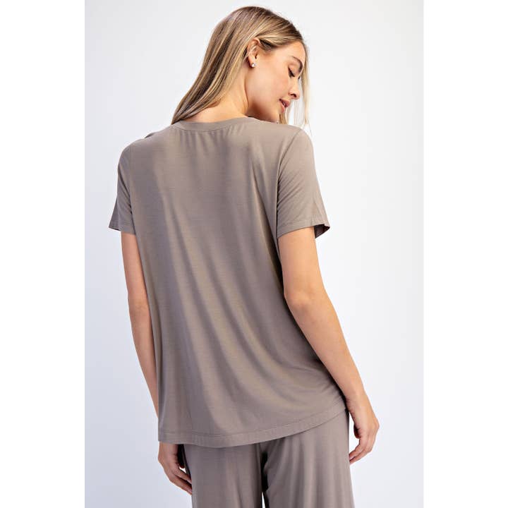 Moss Brown Tee