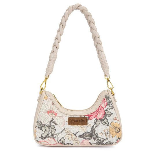 Floral Braided Purse