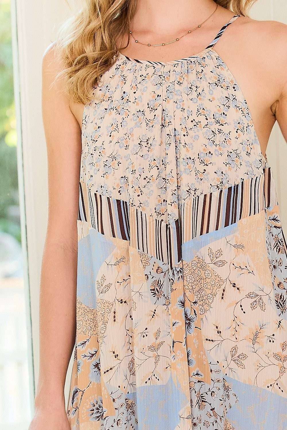 Floral Mix Maxi Dress