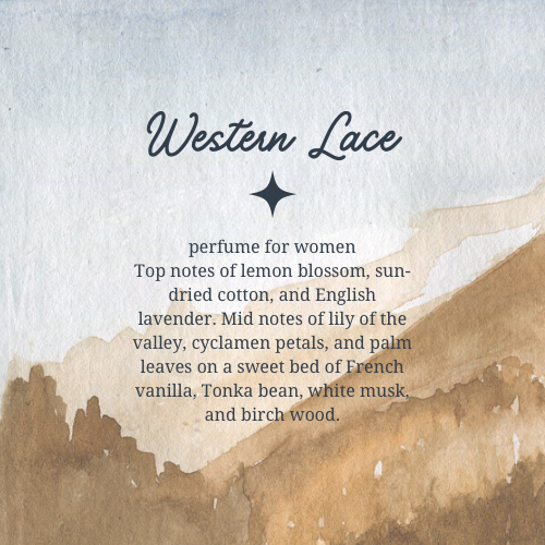 Western Lace Perfume: 15ml