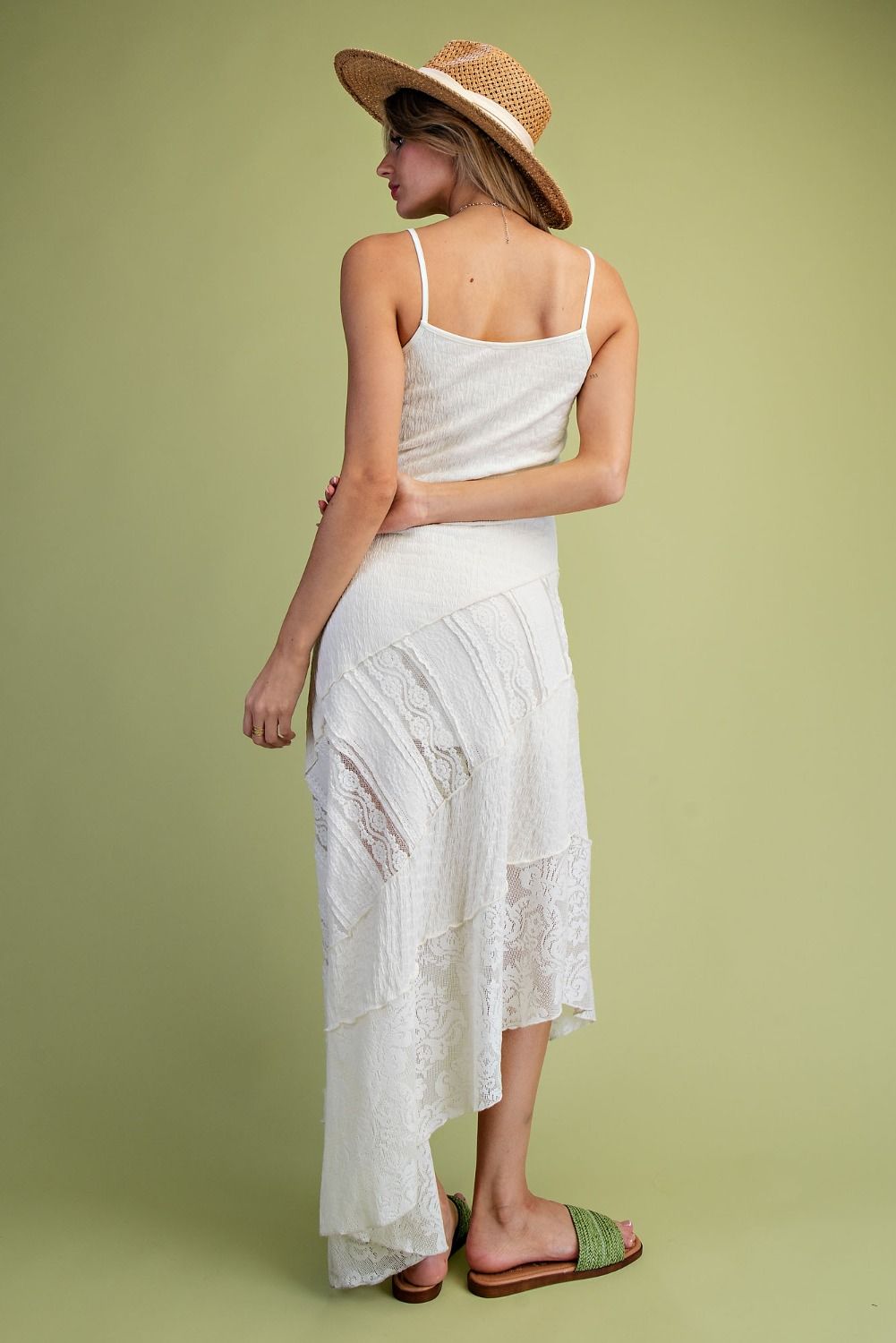 CRINKLE TEXTURE MAXI DRESS